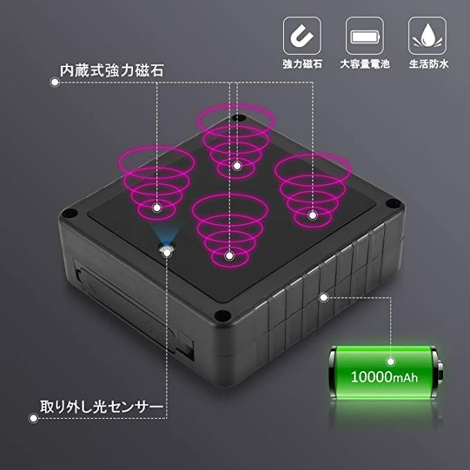 CloudGPS《公式》 車両追跡用GPS発信機Prime版【BD100-LM1】